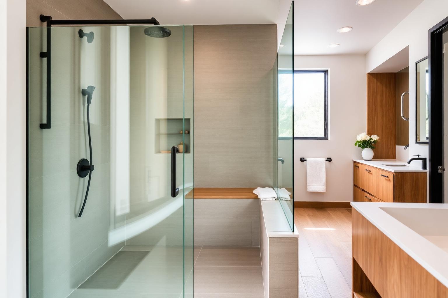 Tub-to-Shower Conversion